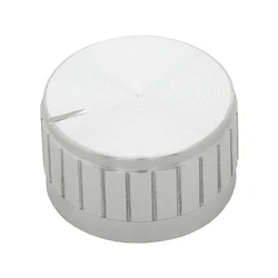 Default Brand Push Button 30 mm Silver