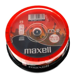 CD-R Maxell music XL-II 80min/700MB, cake box 25τμχ
