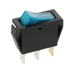 Default Brand On Off Switch with Blue LED 20A 12V Blue