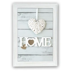 ZEP Vintage Wooden Wall Picture Frame White 40 x 50 cm T15445