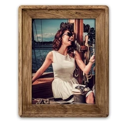 ZEP Trevor Wooden Photo Frame Brown 15x20 cm BM5968