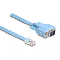 Καλώδιο Delock Serial Rs-232 Db9 Σε Rj45 63353 1m Μπλε