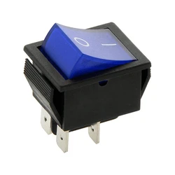 Διακόπτης ON OFF 20A 12V MK621 Μπλε DM 8852