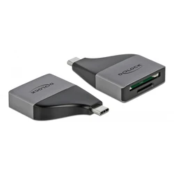 Card Reader Delock αντάπτορας USB 3.2 Gen 1 Type-C σε SD/Micro SD 64117, 5Gbps