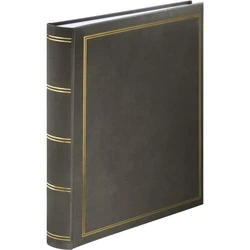 HAMA London Photo Album 80 Pages for 10x15 cm Photos, Grey (Model 7158)