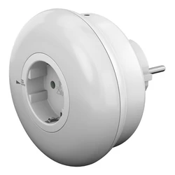 Φωτιστικό Νυκτός Goobay LED 64566 με πρίζα schuko, 6500K, IP20