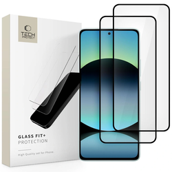 Tech-Protect Glass Fit+ Xiaomi Redmi Note 14 4G / 5G / POCO M7 Pro 5G Black [2 PACK]