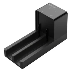 ORICO docking station για 2.5 ή 3.5 SATA HDD SSD 6528US3 C 2 θέσεων 5Gbps clone function μαύρο