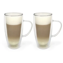 Bredemeijer Set of 2 Glass Coffee/Freddo Glasses 400 ml