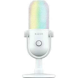 Μικρόφωνο Razer SEIREN V3 CHROMA - WHITE - RGB USB Condenser - Gain Limiter - Build-in Shock Absorb