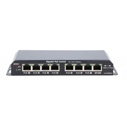 Network Switch Extralink Gigabit Poe 8-7 Port 24v 60w