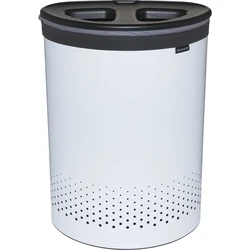 Brabantia 304903 Καλάθι Απλύτων Πλαστικό 55lt με Καπάκι Γκρι