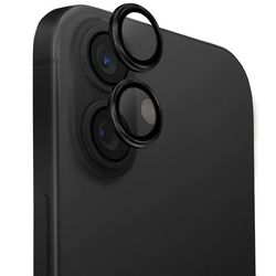 UNIQ Optix Aluminium Camera Lens Protector Apple iPhone 16 / 16 Plus midnight black