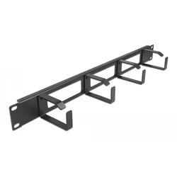 Αξεσουάρ για Καμπίνες Rack Delock Cable Managment για 66658, 4 Θέσεων, 1U, Μεταλλικό