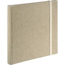 HAMA Άλμπουμ Jumbo Tessuto 60 σελίδων 30x30 εκ. για φωτογραφίες 10x15 εκ. Μπεζ