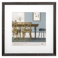 Walther Fiorito Κορνίζα Ξύλινη 40x40 με Γκρι Πασπαρτού (EF440D)