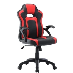 Velco Pro Systems Gaming Office Chair - Black/Red - PU Surface