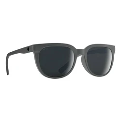 SPY Bewilder Unisex Sunglasses Matte Translucent Black Polarized (54/20/148)