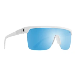 Spy Flynn Unisex Γυαλιά Ηλίου με Λευκό Κοκκαλίνο Σκελετό και Καφέ Polarized Φακό (Flynn 5050)