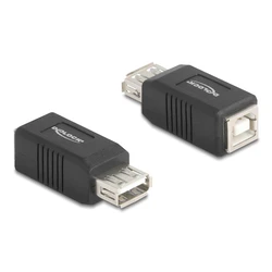 Αντάπορας USB Delock Σε USB Type B 67203, 480Mbps, Μαύρος