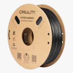 3D Printer Filament Creality Hyper PLA-CF Black Carbon Fiber High Strength, 1 kg Spool1.75