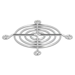 Delock Σχάρα 60mm Ανεμιστήρα 67305 Μεταλλική Ασημί 4043619673056