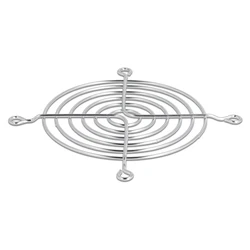 Delock Σχάρα 92mm Ανεμιστήρα 67307 Μεταλλική Ασημί 4043619673070