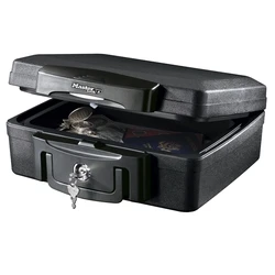 Master Lock Small Security Chest with Key M36.2 x W33 x H15.6 cm, 7.7 kg (Model H0100EURHRO)