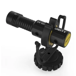 Deity V‑Mic D4 Mini – Ασύρματο Electret Shotgun Μικρόφωνο για Κάμερα (Shock Mount)