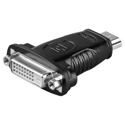 Αντάπτορας HDMI Goobay σε DVI-D Dual-Link 68098, μαύρος