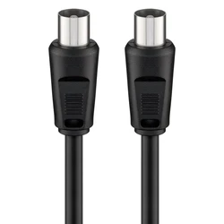 Goobay Καλώδιο Κεραίας Αρσενικό 68148, <70db, Ccs, 2.5m, Μαύρο