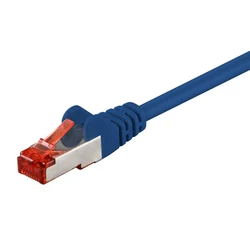 Goobay S/FTP Cat.6 (Gigabit) Καλώδιο Δικτύου Ethernet 5m Μπλε 68270