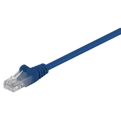 Καλώδιο Δικτύου Gοobay 68375 Cat 5e U/Utp Cca Pvc 5m Μπλε