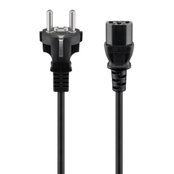 Καλώδιο Τροφοδοσίας Goobay 68605 0.75mm² 1.5m Μαύρο