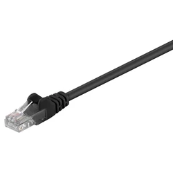 Καλώδιο Δικτύου Gοobay 68647 Cat 5e U/Utp Cca Pvc 2m Μαύρο