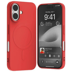 Mercury MagSafe Semi-Silicone Case Apple iPhone 16 red