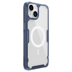 Θήκη Κινητού Nillkin Nature Pro Magnetic για iPhone 14 Plus, μπλε & διάφανη