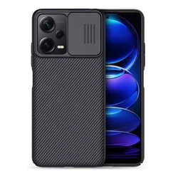 Θήκη Κινητού Nillkin CamShield για Xiaomi Redmi Note 12 5G, μαύρη