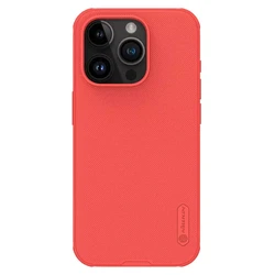 Θήκη Κινητού Nillkin Super Frosted Shield Pro για iPhone 15 Pro, κόκκινη