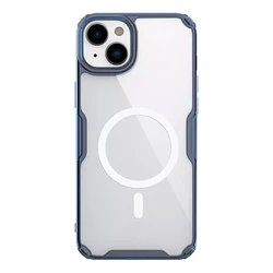 Θήκη Κινητού Nillkin Nature Pro Magnetic για iPhone 15 Plus, διάφανη-μπλε