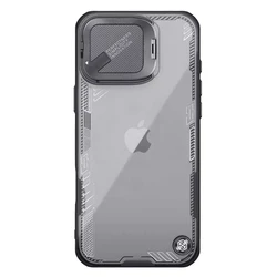 Θήκη Κινητού Nillkin Iceblade Prop για iPhone 16 Pro Max, διάφανη-Μαύρη