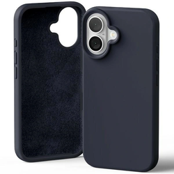 Mercury Silicone Case Apple iPhone 16 navy blue
