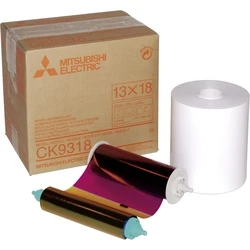 Mitsubishi Electric CK9318 Genuine Ink Ribbon & Paper Roll 1 pc (485070)