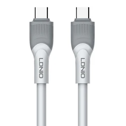 Καλώδιο USB-C Ldnio σε USB-C LC602C, 100W PD, 2m, γκρι