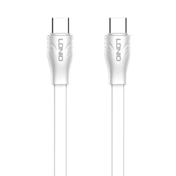 Καλώδιο USB-C Ldnio Σε USB-C Lc131C, 65W Pd, 1M, Λευκό