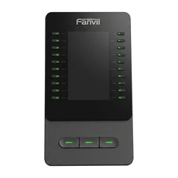 Fanvil EM60 4.3 inch color-screen expansion module with LED desktop stand