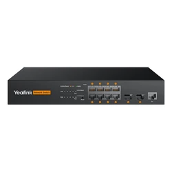 Yealink RCH80 - 8-θυρών L2+ Web Managed PoE+ Διακόπτης (RCH80)