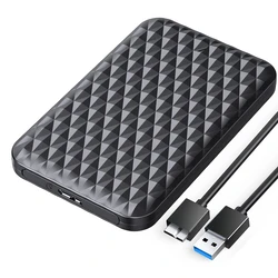 Θήκη για 2.5" Orico Sata Hdd/Ssd 2520U3-V1, 5Gbps, Μαύρη