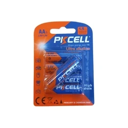 Pkcell Ultra Alkaline Battery AA 1.5V 5 Pack