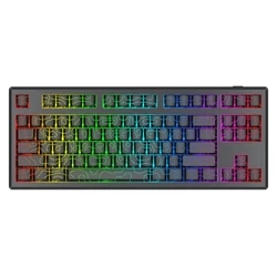 Redragon Uranus PRO K732MC-RGB-PRO — Ασύρματο μηχανικό πληκτρολόγιο 75% (TKL) με RGB, hot-swap και περιστροφικό κουμπί